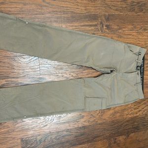Dark green khaki prana men’s pants